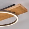 Pompu Taklampa LED Trä ljus, Svart, 1-ljuskällor