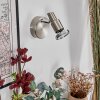 Firan Vägglampa, Väggspotlight LED Krom, Nickel matt, 1-ljuskällor