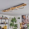 Pompu Taklampa LED Trä ljus, Svart, 1-ljuskällor