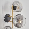 Ripoll kullampa, Vägglampa Guld, Svart, 3-ljuskällor