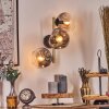 Ripoll kullampa, Vägglampa Guld, Svart, 3-ljuskällor