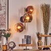 Ripoll kullampa, Vägglampa Guld, Svart, 3-ljuskällor