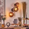 Koyoto kullampa, Vägglampa Guld, Svart, 3-ljuskällor