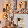 Koyoto kullampa, Vägglampa Guld, Svart, 3-ljuskällor