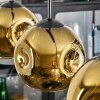 Ripoll Pendellampa, kullampa, Pendelbelysning Guld, 4-ljuskällor