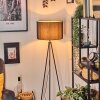 Soungou Golvlampa Svart, 1-ljuskällor