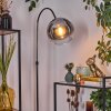 Koyoto Golvlampa Krom, Svart, 1-ljuskällor