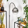 Koyoto Golvlampa Krom, Svart, 1-ljuskällor
