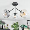 Ripoll Taklampa, kullampa Amber, Klart, Rökfärger, 3-ljuskällor