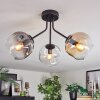 Ripoll Taklampa, kullampa Amber, Klart, Rökfärger, 3-ljuskällor