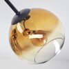 Koyoto Taklampa, kullampa 42 cm Guld, Klart, 3-ljuskällor