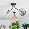 Gastor Taklampa, kullampa 42 cm Amber, Klart, Rökfärger, 3-ljuskällor
