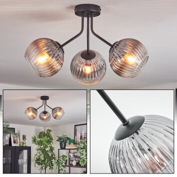 Koyoto Taklampa, kullampa Klart, Rökfärger, 3-ljuskällor
