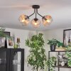 Koyoto Taklampa, kullampa Amber, Klart, 3-ljuskällor