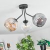 Ripoll Taklampa, kullampa Amber, Klart, Rökfärger, 3-ljuskällor