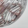Ripoll Taklampa, kullampa Amber, Klart, Rökfärger, 3-ljuskällor