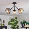 Ripoll Taklampa, kullampa Amber, Klart, Rökfärger, 3-ljuskällor