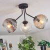 Ripoll Taklampa, kullampa Amber, Klart, Rökfärger, 3-ljuskällor