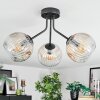 Ripoll Taklampa, kullampa Amber, Klart, 3-ljuskällor