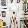 Soungou Golvlampa Brun, Naturfärger, Svart, 1-ljuskällor