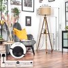 Soungou Golvlampa Brun, Naturfärger, Svart, 1-ljuskällor