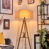 Soungou Golvlampa Brun, Naturfärger, Svart, 1-ljuskällor
