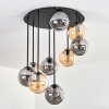 Gastor Taklampa, kullampa Amber, Rökfärger, 9-ljuskällor
