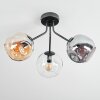 Ripoll Taklampa, kullampa Amber, Klart, Rökfärger, 3-ljuskällor