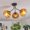 Koyoto Taklampa, kullampa Guld, Klart, 3-ljuskällor