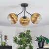 Koyoto Taklampa, kullampa Guld, Klart, 3-ljuskällor