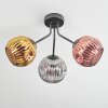 Ripoll Taklampa, kullampa Guld, Kopparfärg, Rökfärger, 3-ljuskällor