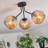Ripoll Taklampa, kullampa Amber, 3-ljuskällor