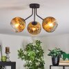 Ripoll Taklampa, kullampa Guld, Klart, 3-ljuskällor