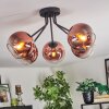 Koyoto Taklampa, kullampa 52 cm Klart, Kopparfärg, 5-ljuskällor