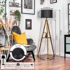Soungou Golvlampa Brun, Naturfärger, Svart, 1-ljuskällor