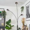 Nikkala Golvlampa Krom, Svart, 3-ljuskällor