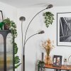 Nikkala Golvlampa Krom, Svart, 3-ljuskällor
