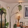 Nikkala Golvlampa Krom, Svart, 3-ljuskällor