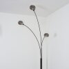 Nikkala Golvlampa Krom, Svart, 3-ljuskällor