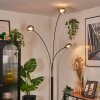 Nikkala Golvlampa Krom, Svart, 3-ljuskällor