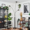 Nikkala Golvlampa Krom, Svart, 3-ljuskällor