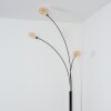 Nikkala Golvlampa Krom, Svart, 3-ljuskällor