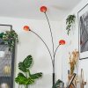 Nikkala Golvlampa Krom, Svart, 3-ljuskällor