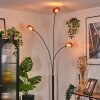 Nikkala Golvlampa Krom, Svart, 3-ljuskällor
