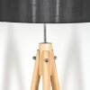 Soungou Golvlampa Krom, Naturfärger, 1-ljuskällor