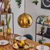 Koyoto Pendellampa, kullampa, Pendelbelysning Guld, Svart, 1-ljuskällor