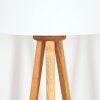 Soungou Golvlampa Naturfärger, Vit, 1-ljuskällor
