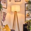 Soungou Golvlampa Naturfärger, Vit, 1-ljuskällor