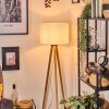 Soungou Golvlampa Naturfärger, Vit, 1-ljuskällor