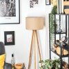 Soungou Golvlampa Naturfärger, Vit, 1-ljuskällor